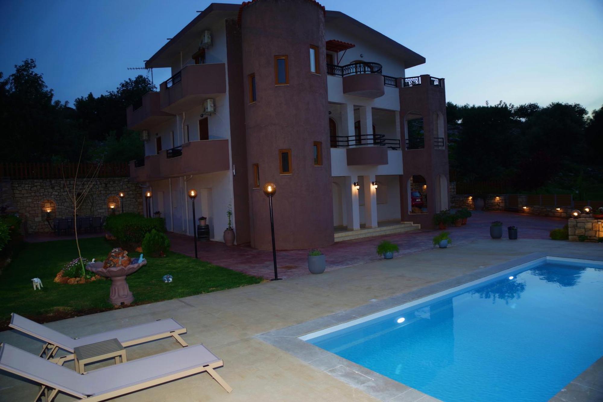 Villa Leondis Melidhónion エクステリア 写真